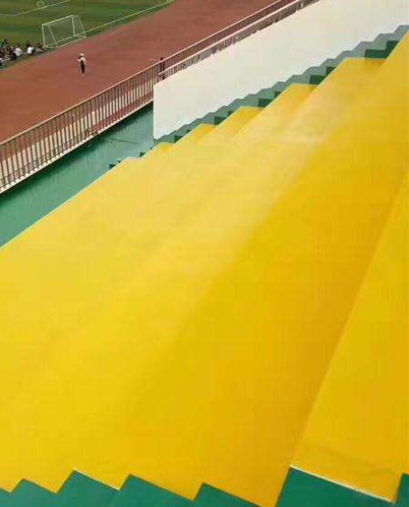 潼关球场台阶翻新修补改造